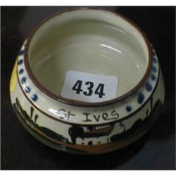 A Torquay Pottery sugar bowl "Sweeten For ...