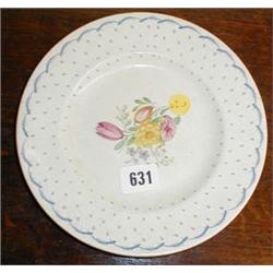 A Susie Cooper floral decorated plate...