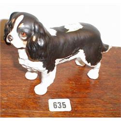 A Beswick King Charles spaniel...