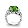 Image 1 : Genuine 5.09 ctw Emerald Ring 14kt White or Yellow Gold