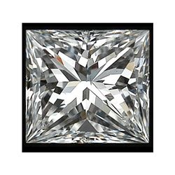 Certified GIA 1.04ctw Princess Cut Diamond VS1, G color