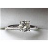 Image 1 : 0.95ctw Diamond Solitaire Ring Color I to K, Clarity I1 to I2