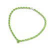 Image 2 : Natural Peridot 55.35ctw Oval Necklace 10kt W/Y Gold