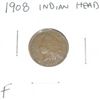 Image 1 : 1908 Indian Head Penny *FINE GRADE*!!