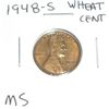Image 1 : 1948-S Wheat Cent Penny *RARE MS HIGH GRADE*!!