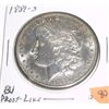 Image 1 : 1881-S Morgan Silver Dollar *RARE BU PROOFLIKE HIGH GRADE GRADE*!!