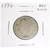 Image 1 : **FEATURED** 1886 Liberty Head "V" Nickel *EXTREMELY RARE KEY DATE GOOD CONDITION*!!