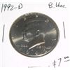 Image 1 : 1992-D Kennedy Half Dollar *BU UNC HIGH GRADE*!!