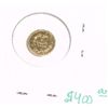 Image 2 : California Gold AUNTHENTIC *EXTREMELY RARE 1/4 DOLLAR LARGE LIBERTY HEAD-VALUE & CAL IN WREATH UNC C