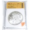 Image 1 : 1921-S Morgan Silver Dollar *RARE CERTIFIED MS-66 by SGS*!! Serial # 661066921.05196.