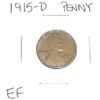 Image 1 : 1915-D Lincoln Penny *EXTRA FINE GRADE*!!!