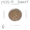 Image 1 : 1935-D Lincoln Penny *FINE GRADE*!!