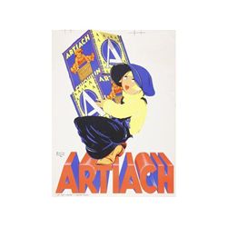 ARTIACH. FERRER, EMILIO. 1930 CA. 109x77 cm. (43x30,2 in.). Litografía. B. Tolosa: Laborde y Labayen