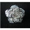 Image 1 : Delicate Filagree Rose Sterling Silver Bracelet