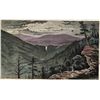 Image 1 : SUNSET ROCK CATSKILL MOUNTAINS Rare Catskill mountain