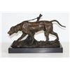 Image 1 : Magnificent Bronze Sculpture Coon Hound