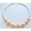 Image 1 : Charming Mosaic Shell Sterling Silver Necklace MWF1754