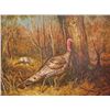 Image 1 : MWF39 FRAMED OIL ON CANVAS ~WILD TURKEY~