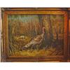 Image 2 : MWF39 FRAMED OIL ON CANVAS ~WILD TURKEY~