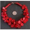 Image 2 : BEAUTIFUL NATURAL RED CORAL NECKLACE MWF1048