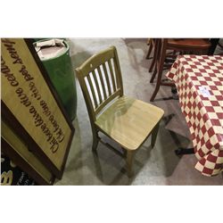 SMOKE WOOD RESTAURANT CHAIR