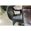 Image 1 : LOT OF APPROXIMATELY 37GREEN PLASTIC OUTDOOR CHAIR
