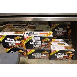 LARGE LOT OF PINE MOUNTAIN FIRE LOG