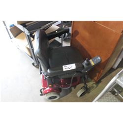 USED BURGANDY ELECTRIC SCOOTER