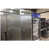 Image 1 : TRUE STAINLESS STEEL SINGLE DOOR UPRIGHT COOOLER