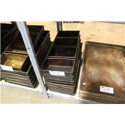 LOT OF BREAD LOAF BAKING PANS