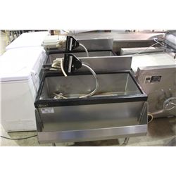 PERLICK STAINLESS STEEL ICE BASIN WITH DISPENSER