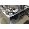 Image 1 : STAINLESS STEEL SEPARATED PREP COUNTER