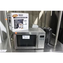 SILVIAN STAINLESS STEEL MICROWAVE