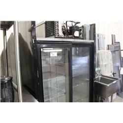 QBD 2 DOOR GLASS FRONT COOLER