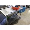 Image 1 : STIANLESS STEEL PREP TABLE WITH HAND WASH SINK