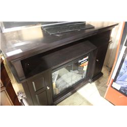 ESPRESSO 28MM MEDIA STORAGE MANTEL & FIREPLACE