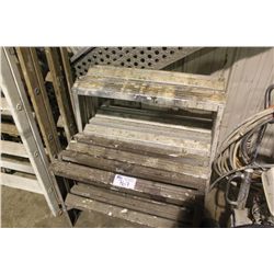 LOT OF ALUMINUM SAW HORSES