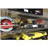Image 1 : SHELF OF ASSORTED POWER TOOLS