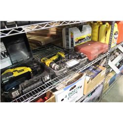 DEWALT JIG SAW, DRILL & MISCELLANEOUS TOOLS
