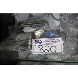 ASSORTED ELECTRONICS & RAZOR BLADES