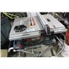 Image 1 : BOSCH 10' TABLE SAW WITH MOBILE TABLE