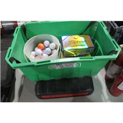 HUSKY TOOL SET & GOLF BALLS