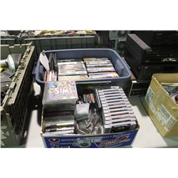 LOT OF DVD'S & CONSOLE GAMES