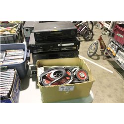 LOT OF CAR & HOME STERIO EQUIPMENT