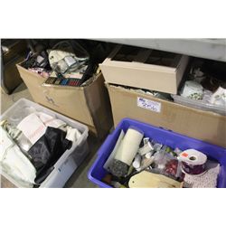 LARGE LOT OF ASSORTED HOUSEHOLD ITEMS & CRAFT WARE