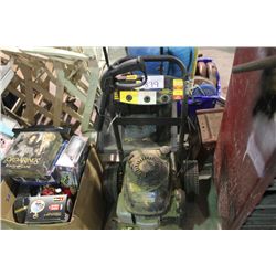 SEED SPREADER & GAS PRESSURE WASHER