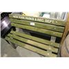 Image 1 : NEW YORK PARKS & REC BENCH