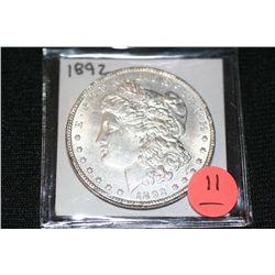 1892 Silver Morgan Dollar