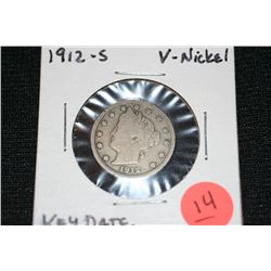 1912-S V-Nickel keydate