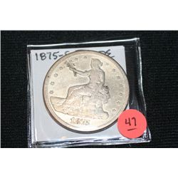 1875-S US Trade Dollar